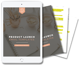 Product Launch Email Template mockup